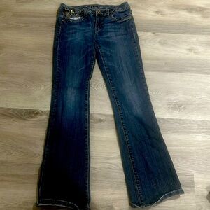 L.A. Idol USA Womens rhinestone jeans size 9